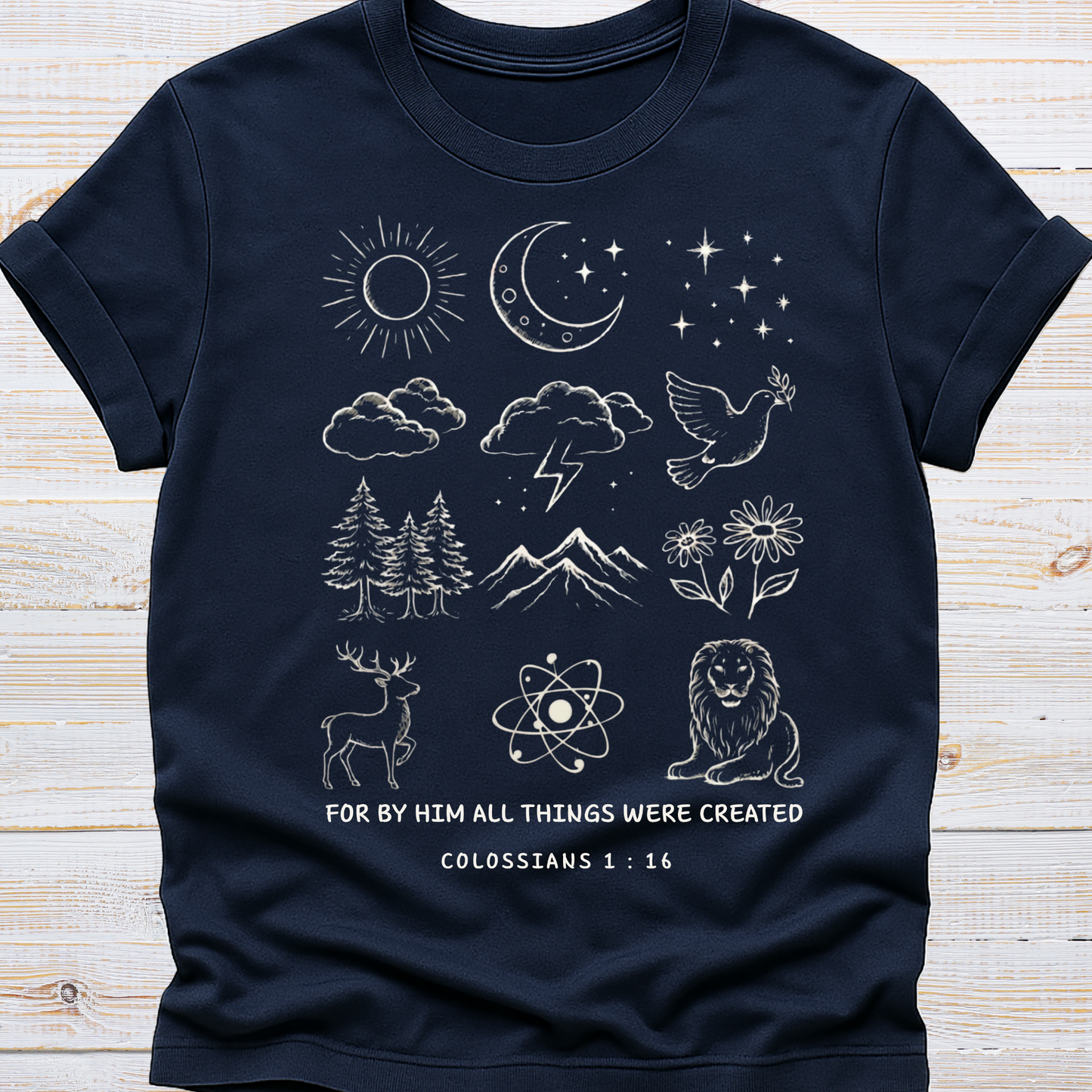 For by Him Tee